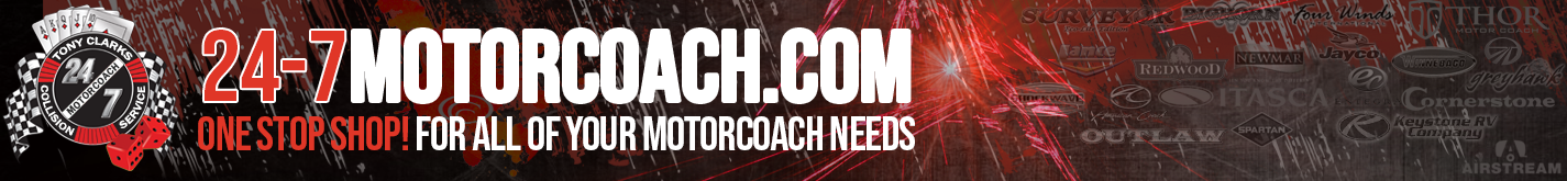 24/7 MotorCoach, one stop shop for all of your motorcoach needs